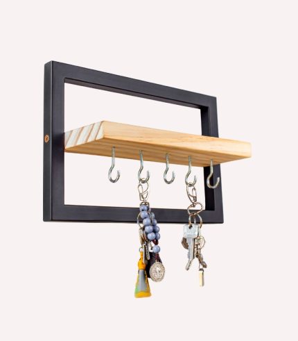 Porta-chaves de Parede “FrameKey Wood”